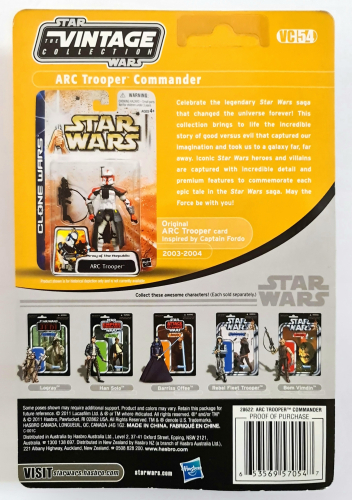 Star Wars Expanded Universe Vintage Collection 2011 ARC Trooper Commander Action Figure VC54