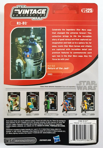 Star Wars Return of the Jedi Vintage Collection 2011 R2-D2 Action Figure VC25