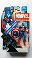 Marvel Universe - Captain America Actionfigur 10 cm Series 5/004 *Beschädigte Verpackung*